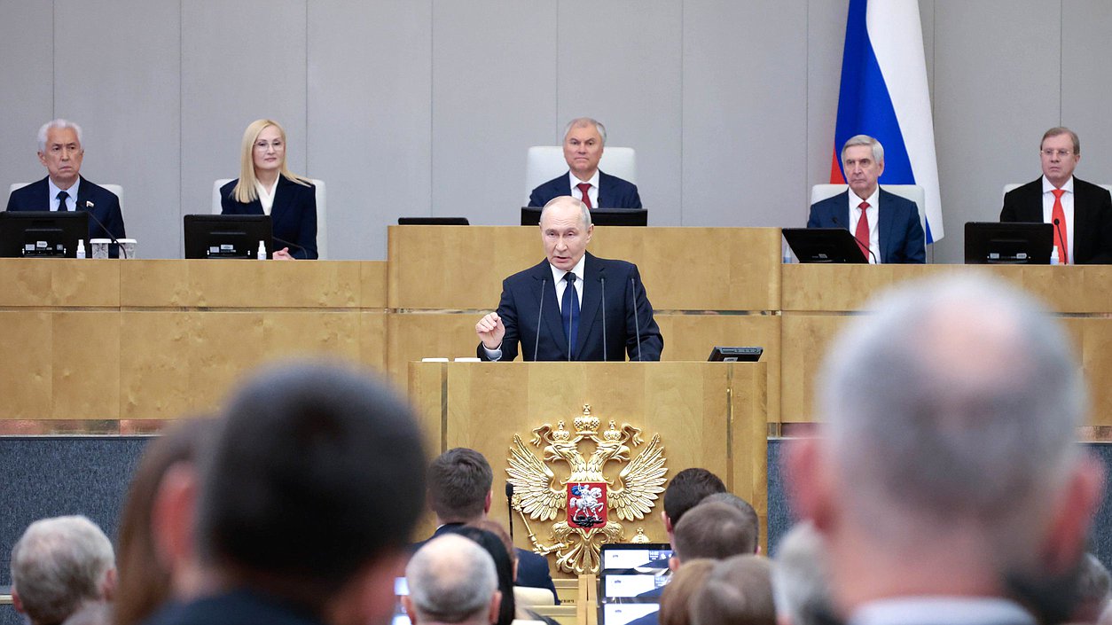 Vladimir Putin on the key tasks of State Duma deputies: you are called upon to give priority to issues of national importance
